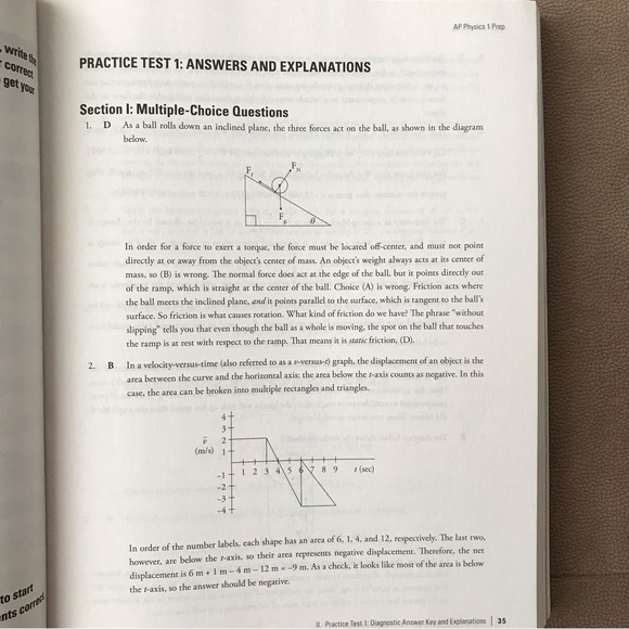 Final sale New The Princeton review AP Physics 1 premium prep book 2023 - Picture 4 of 4